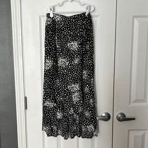 Black and white skirt